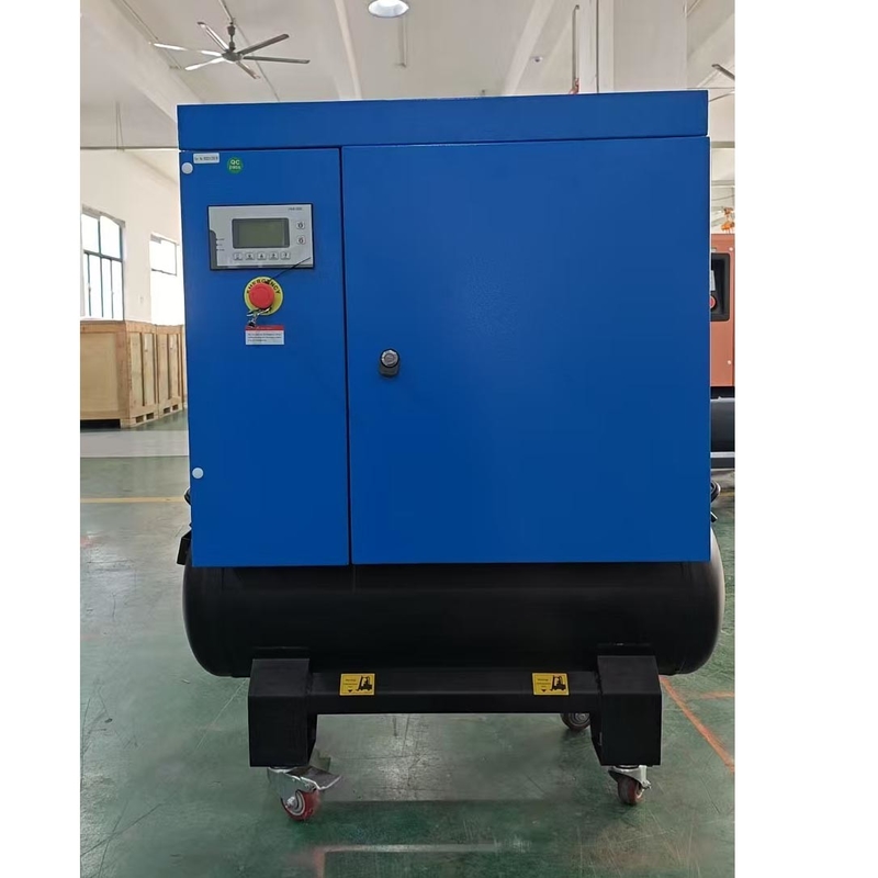 Eenfasige permanente magneet schroef luchtcompressor 220v/380v met intelligente controller JD-10AT voor een gemakkelijke bediening