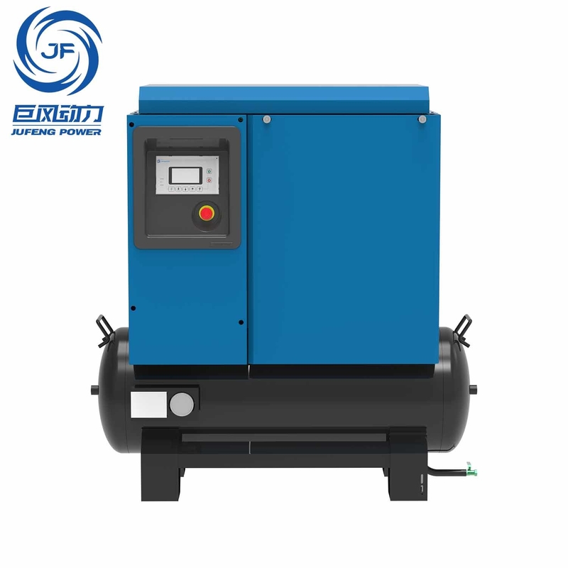 8-16bar 10 pk 220v Afneembare eenfasige permanente magneet schroef luchtcompressor met 490-980 L/min Verplaatsing
