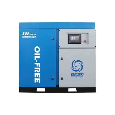30 pk medische olievrije schroef luchtcompressor 22kw water smeer luchtcompressor